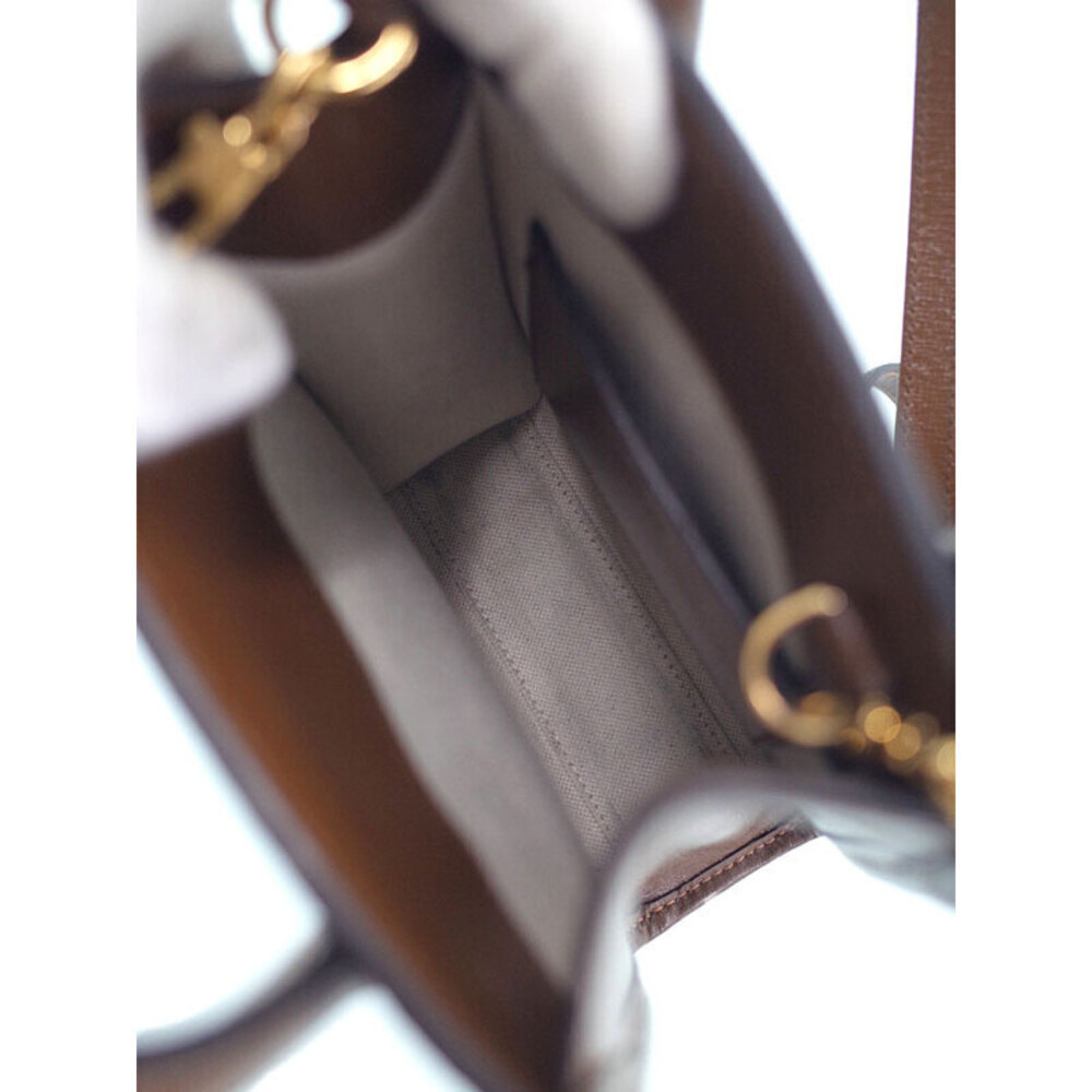 Gucci Interlocking G Tote Bag GG Supreme canvas brown leather - Picture 3 of 9